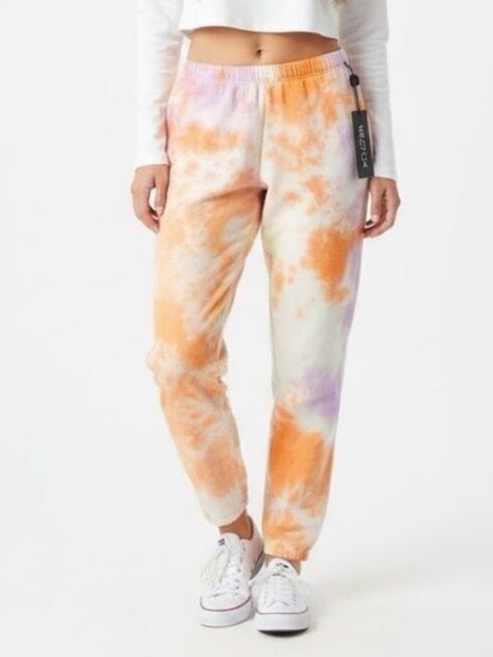 Wildfox Sherbert Wash Rory Tie-Dye Jogger Sweatpants - Size Small